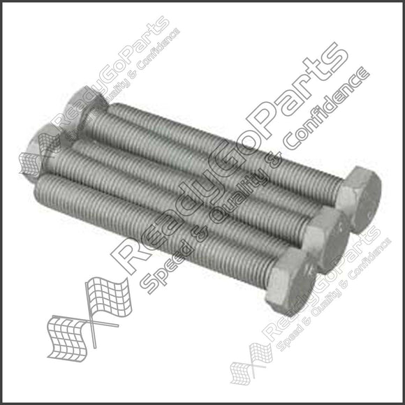 15232024, BOLT Hex, M10 x 1.25 x 80mm, Cl 8.8, Ful, CNH Original, Agriculture, New Holland