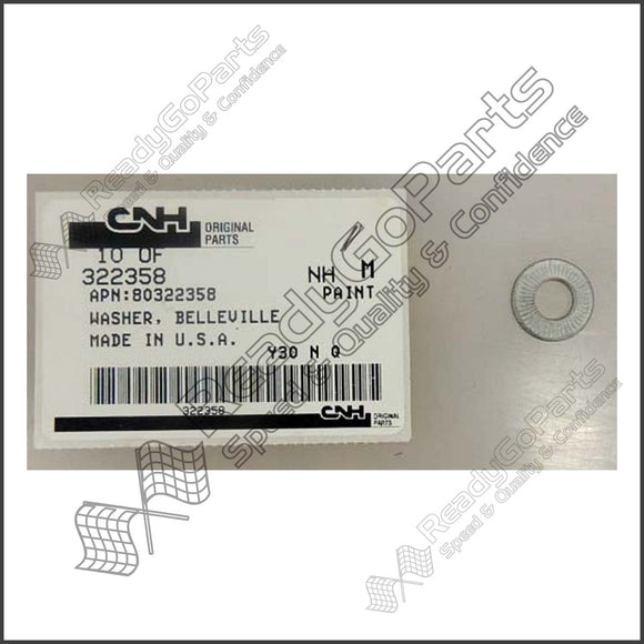 322358, BELLEVILLE WASHER, CNH Original, Agriculture, Case, Construction