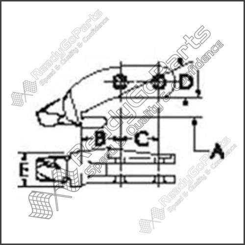 87487938, ADAPTER, CNH Original, Agriculture, Case, Construction