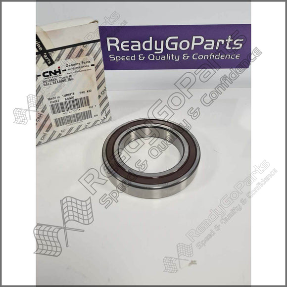 BALL BEARING, 75mm ID x 115mm OD x 20mm W, 47127081, Agriculture, Case, WORKMASTER 65 C- 2WD, WORKMASTER 65 R- 4WD, WORKMASTER 65 C- 4WD, WORKMASTER 7