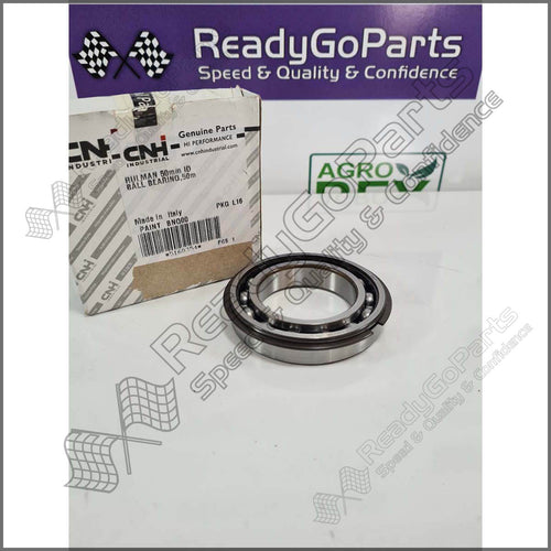 5168354, BALL BEARING, 50mm ID x 80mm OD x 16mm W, CNH Original, Agriculture, Case
